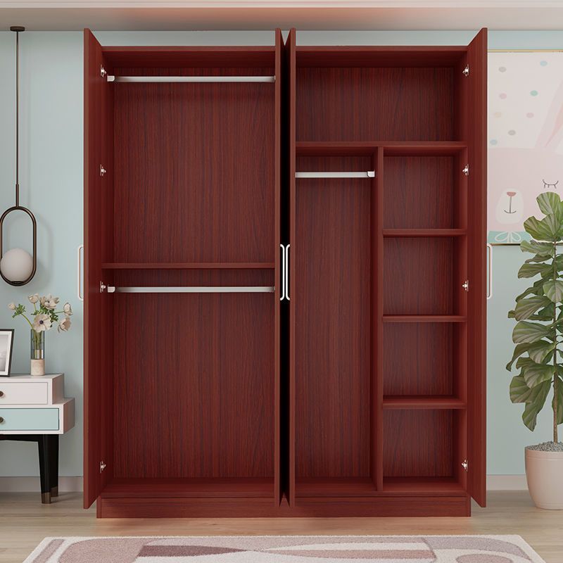 Simple Solid Wood Wardrobe