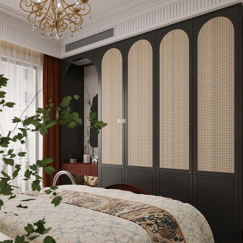 Rattan Sliding Door