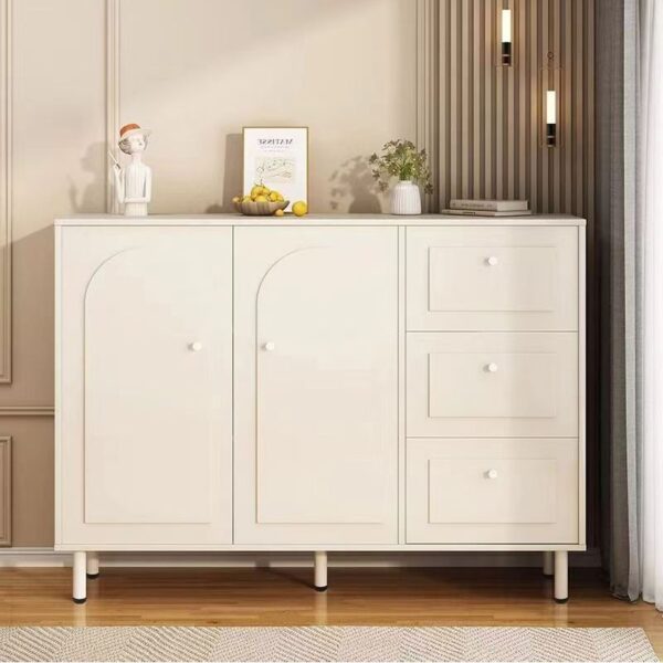 Light Luxury Cream Style Side Cabinet - Image 2