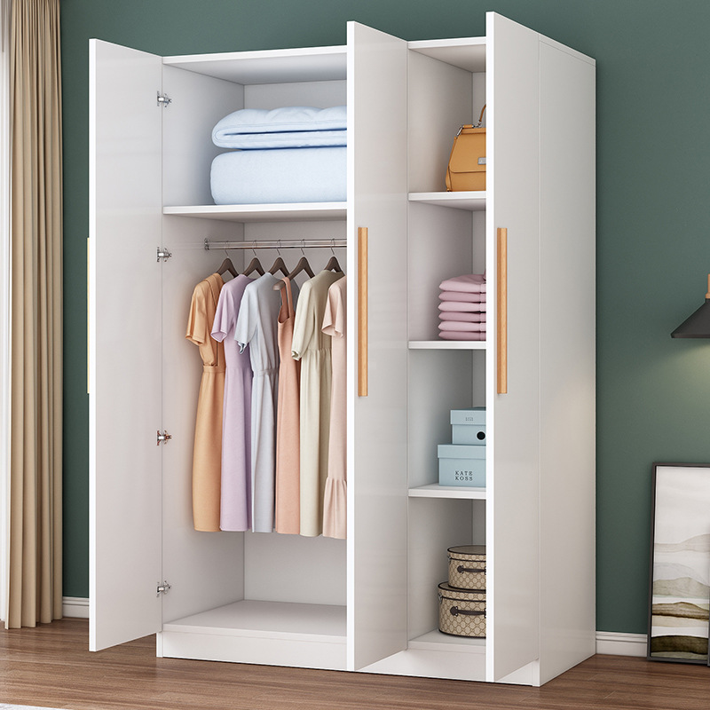 Economical Solid Wood Wardrobe for Bedroom