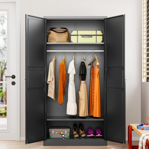 Modern European-American Bedroom Wardrobe - Image 3