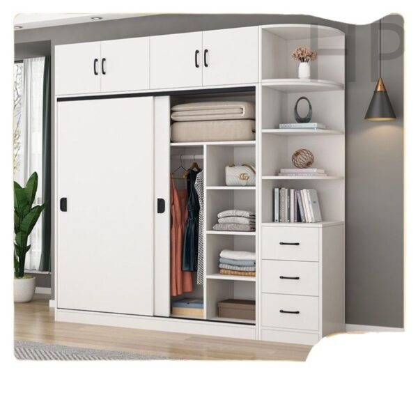 Simple Household Bedroom Storage Cabinet - Image 2