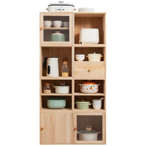 Modern Side Cabinet Storage Rack - Image 4