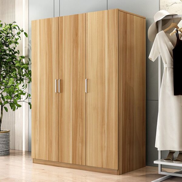 Simple Solid Wood Wardrobe - Image 3