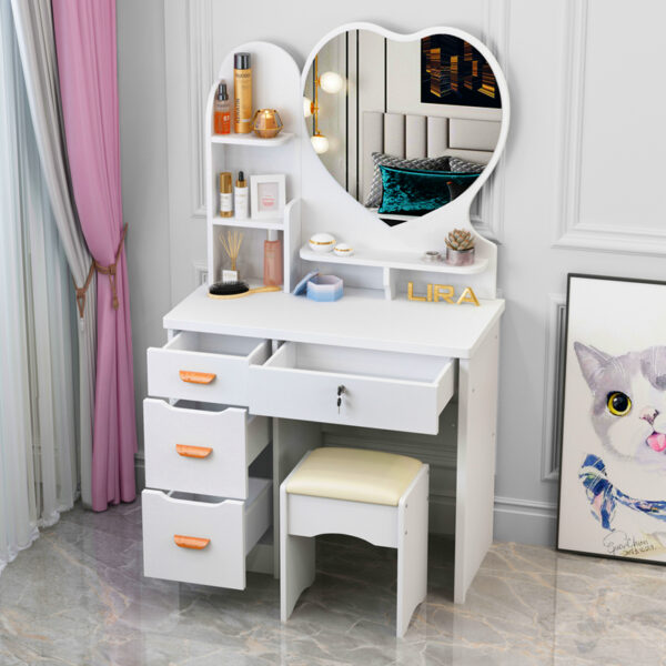 Modern Integrated Dressing Table - Simple - Image 4